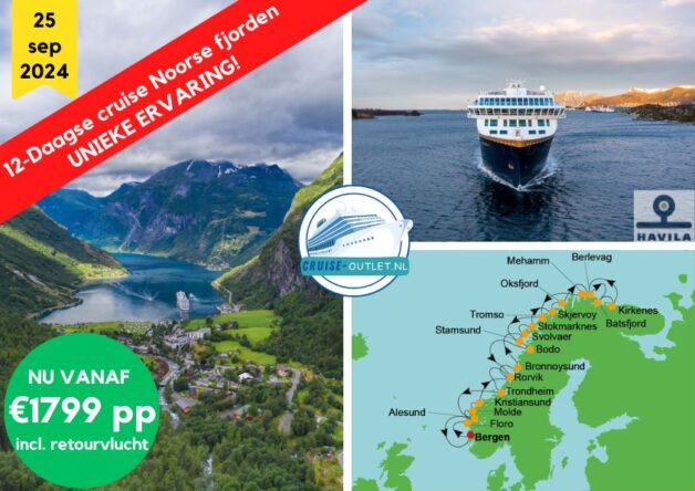 goedkoop cruisen cruise outlet Noorse Fjorden