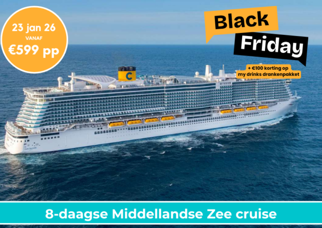 goedkoop en voordelige cruises met Costa en Cruise Outlet.