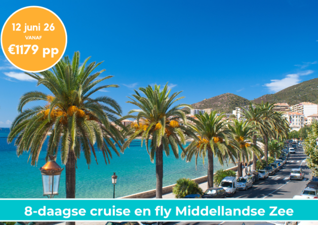 Cruise outlet aanbieding AIDA Middellandse Zee