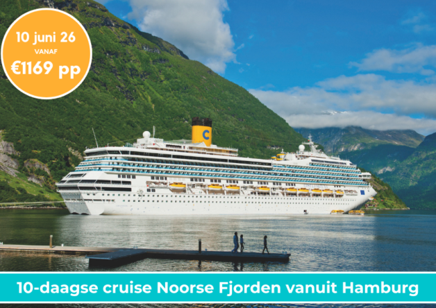 goedkope cruise naar de Noorse Fjorden met Costa Cruises