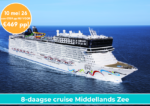 aanbieding Middellandse Zee NCL Epic cruise outlet