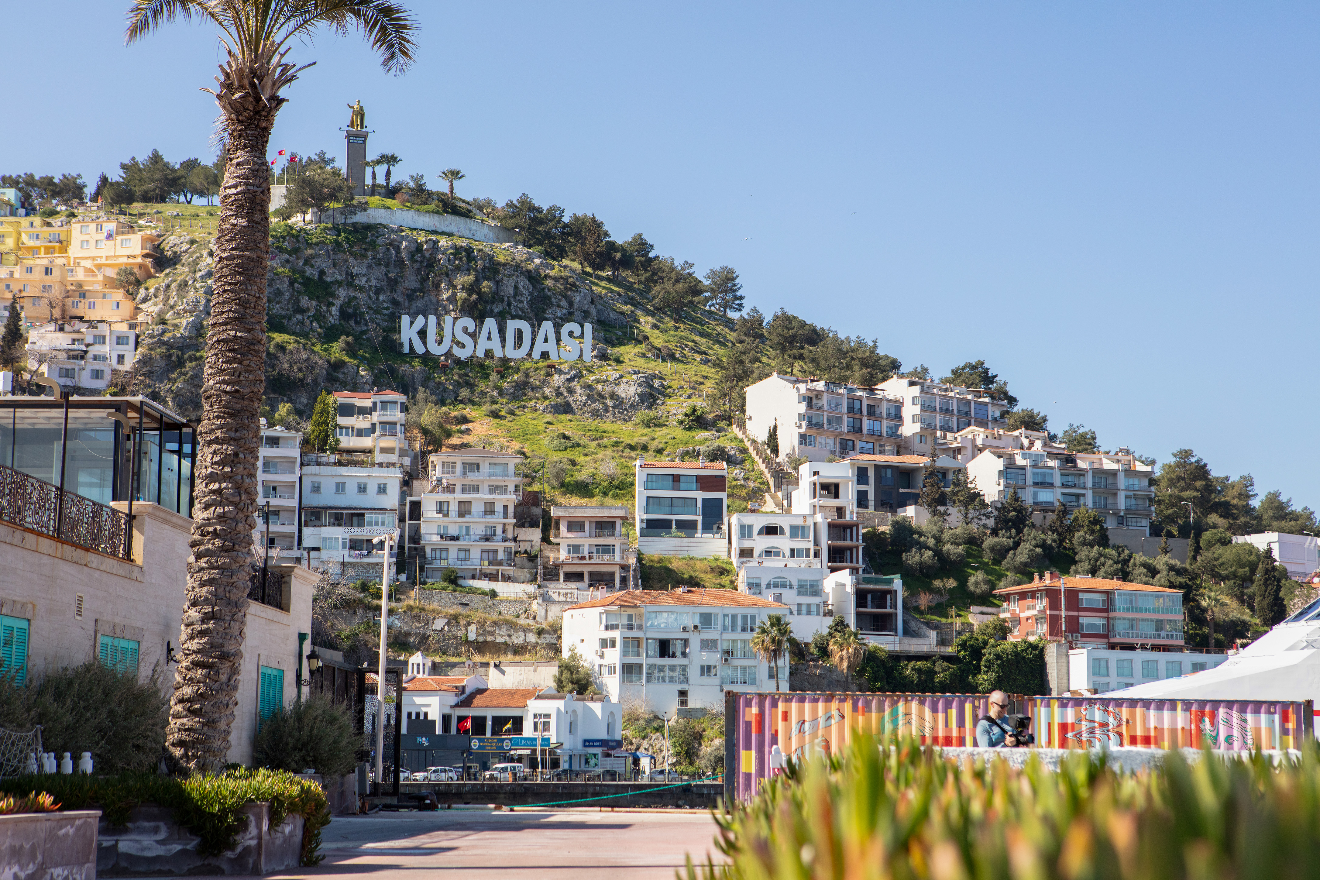 De haven van Kusadasi tijdens een cruise met Celestyal Cruises