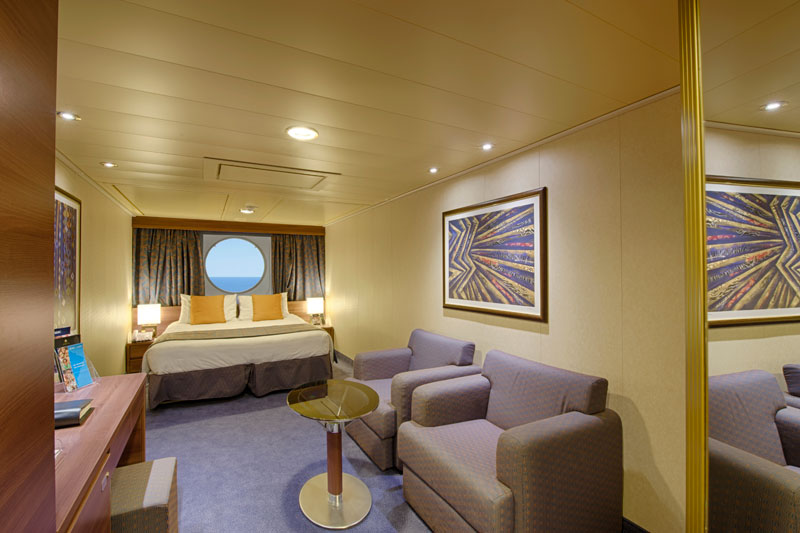 Buitenhut op de Norwegian Dawn