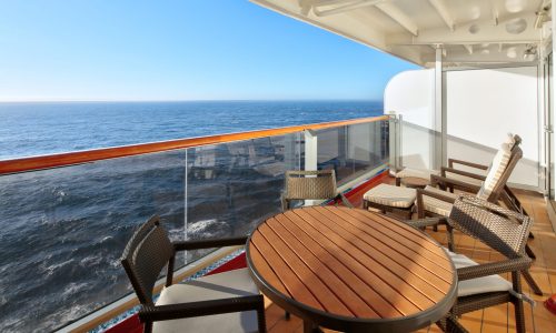 Neptune Suite Cat. SA - Balcony - Room #7087 Midship Starboard
Zuiderdam - Holland America Line